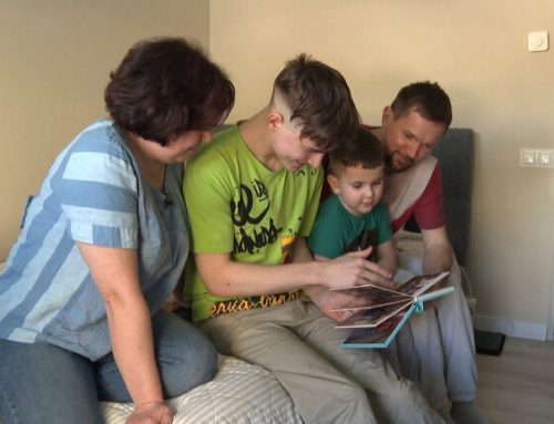 В Международный день счастья о подопечном фонда рассказали в телесюжете